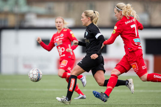 Göteborgs Elin Rubensson och Örebros Lisa Dahlkvist