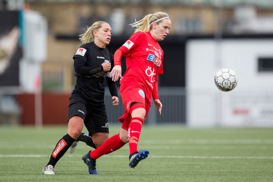 Göteborgs Elin Rubensson och Örebros Lisa Dahlkvist