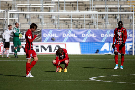 Östersunds spelarna deppar