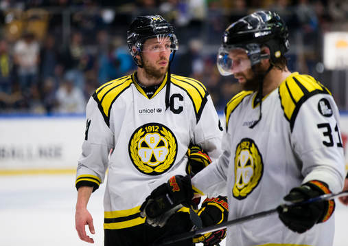 Brynäs Jacob Blomqvist och Brynäs Jonathan Granström