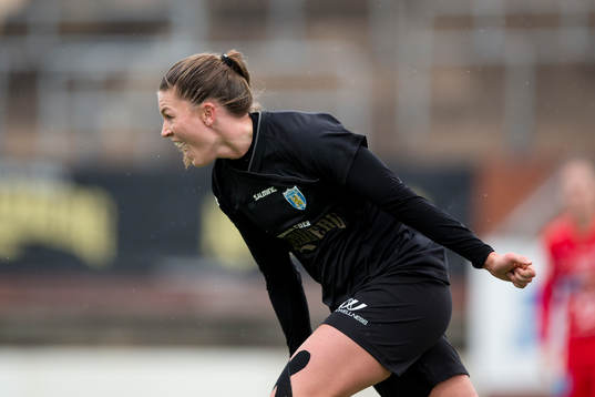 Göteborgs Pauline Hammarlund jublar