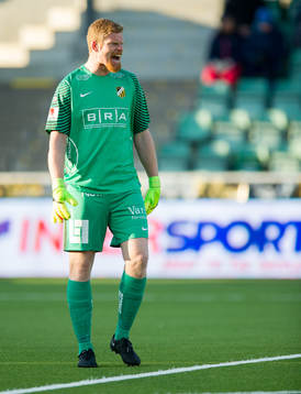 Häckens målvakt Christoffer Källqvist