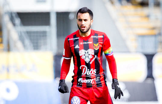 Östersunds Brwa Nouri med pridebindel