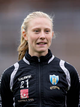 Göteborgs Rebecka Blomqvist på line up innan