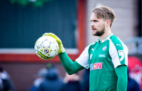 Örebros målvakt Oscar Jansson