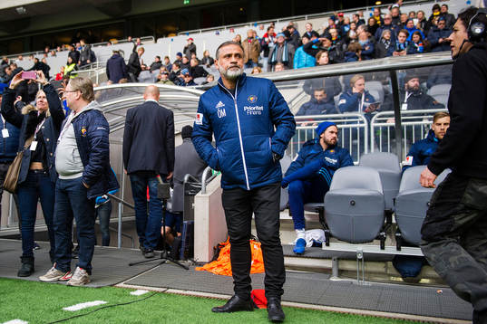 Djurgårdens tränare Özcan Melkemichel