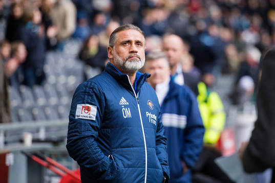 Djurgårdens tränare Özcan Melkemichel