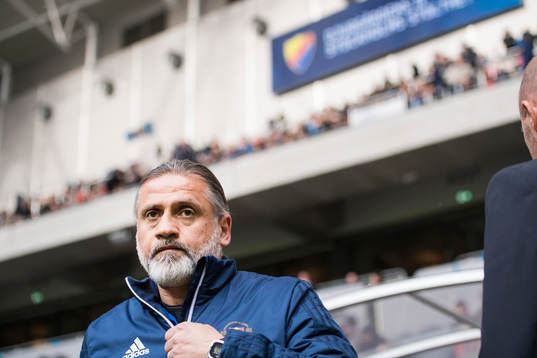 Djurgårdens tränare Özcan Melkemichel