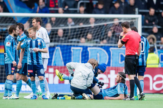 Djurgårdens Jonas Olsson får vård