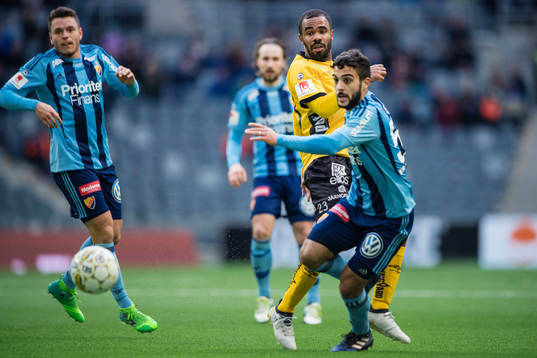 Elfsborgs Alex Dyer och Djurgårdens Othman El Kabir