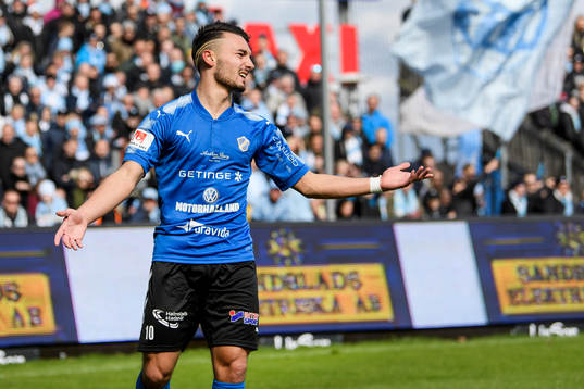 Halmstads Sead Haksabanovic deppar
