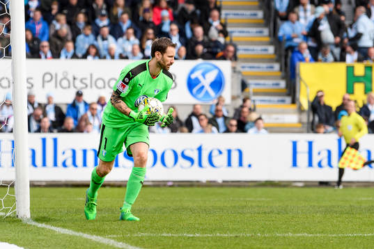 Malmö FFs målvakt Johan Wiland