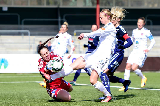 Rosengårds Amanda Ilestedt och Kvarnsvedens Lina Lundqvist