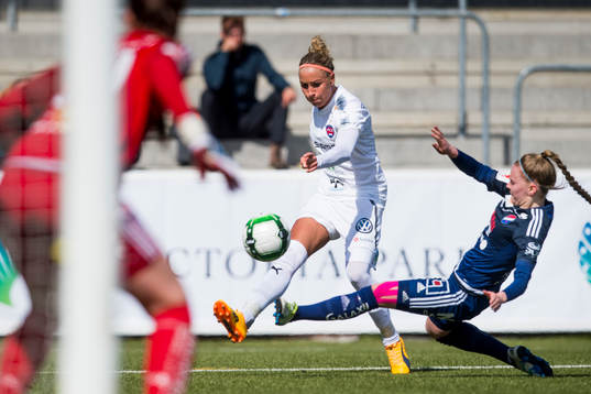 Rosengårds Sanne Troelsgaard Nielsen och Kvarnsvedens