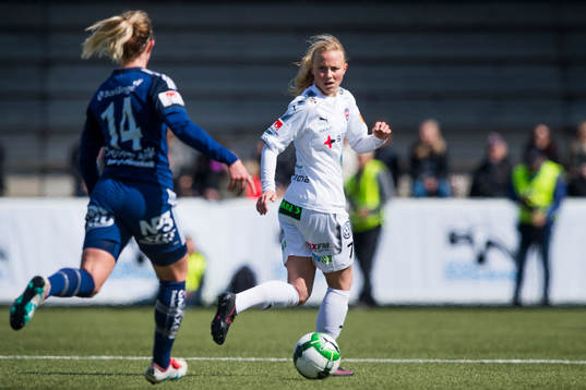 Kvarnsvedens Julia Roddar och Rosengårds Ebba Wieder