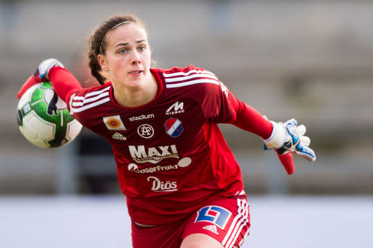 Kvarnsvedens målvakt Lina Lundqvist
