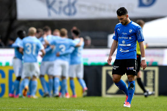 Halmstads Sead Haksabanovic deppar
