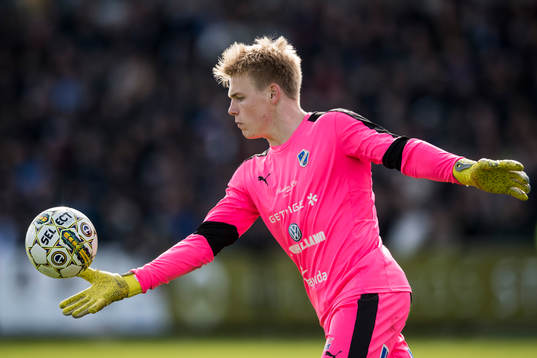 Halmstads målvakt Isak Pettersson