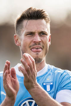 Malmö FFs Markus Rosenberg tackar publiken