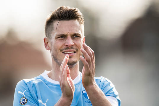 Malmö FFs Markus Rosenberg tackar publiken