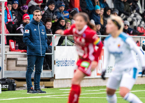 Djurgårdens tränare Joel Riddez