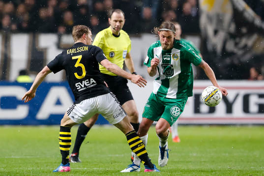s Per Karlsson och Hammarbys Björn Paulsen