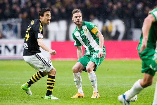 s Stefan Ishizaki och Hammarbys Arnór Smárason