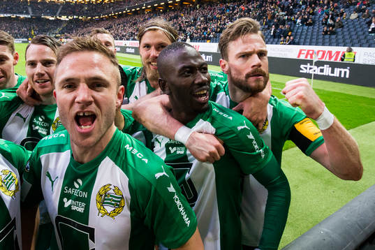 Hammarbys Mats Solheim, Pa Amat Dibba och Arnór Smárason