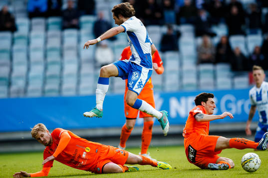 IFK Göteborgs Mikkel Diskerud med en målchans