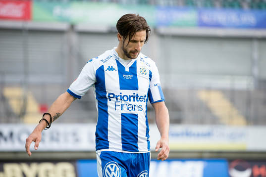 IFK Göteborgs Mattias Bjärsmyr deppar