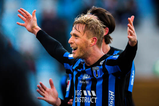 Sirius Christer Gustafsson jublar