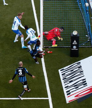 Mål 0-1 av Sirius Moses Ogbu