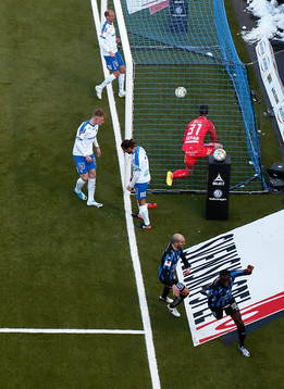 Mål 0-1 av Sirius Moses Ogbu