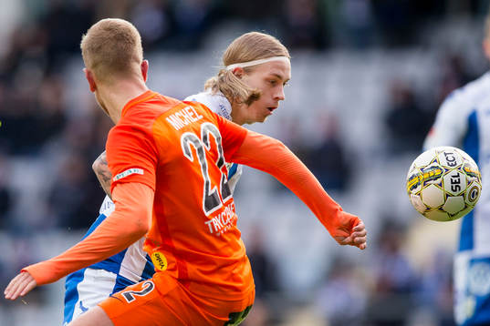 IFK Göteborgs Elias Mar Omarsson mot AFC Eskilstunas