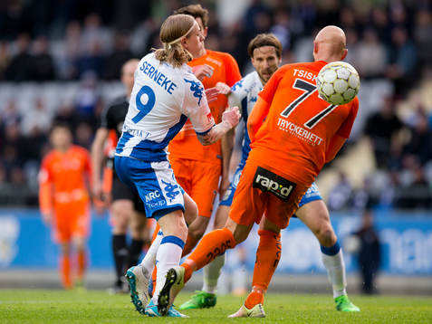 IFK Göteborgs Elias Mar Omarsson mot AFC Eskilstunas