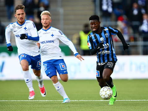 Sirius Kingsley Sarfo, Norrköpings Nicklas Bärkroth  och