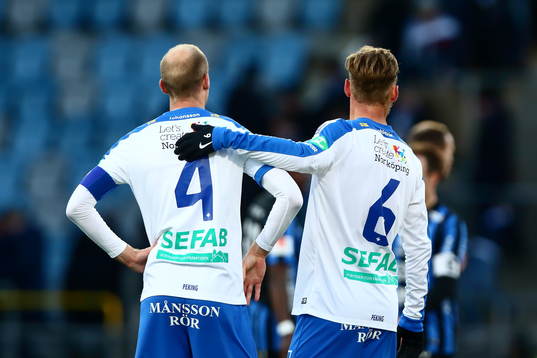 Norrköpings Andreas Johansson och Linus Wahlqvist