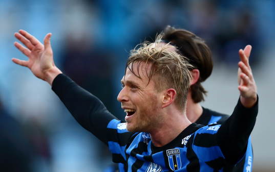 Sirius Christer Gustafsson jublar