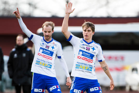 Luleås Jesper Medén och Sebastian Sandlund