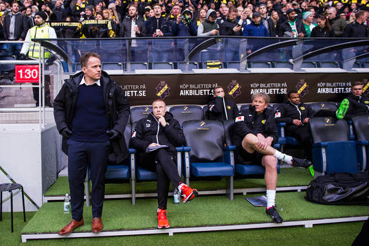 Hammarbys tränare Jakob Michelsen