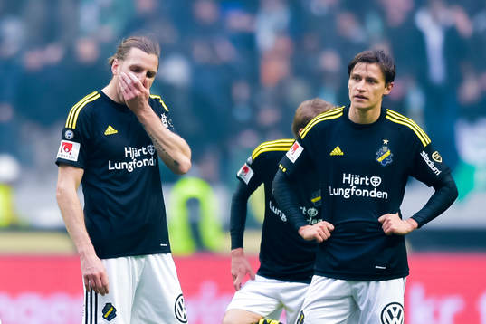 s Nils-Eric Johansson och Simon Thern deppar