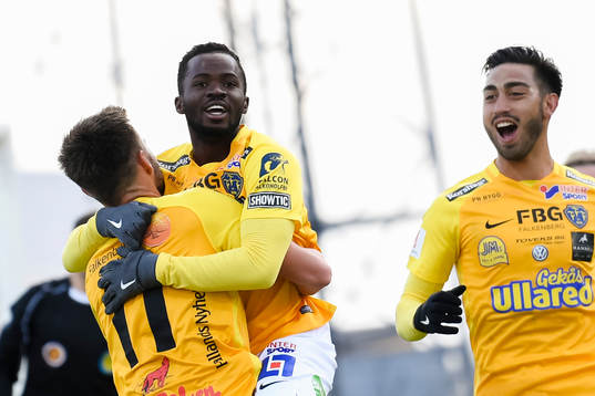 Falkenbergs Johannes Vall, Richard Donkor och Amin Nazari