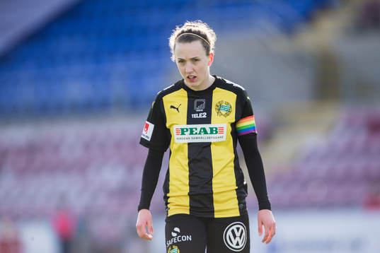 Hammarbys Olga Ekblom deppar