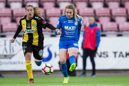 Eskilstuna Uniteds Fiona Brown
