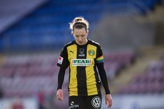 Hammarbys Olga Ekblom deppar
