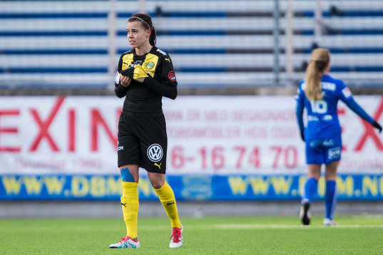 Hammarbys Amanda Johansson deppar