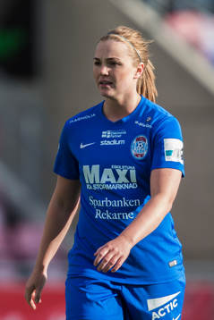 Eskilstuna Uniteds Glodis Perla Viggosdottir