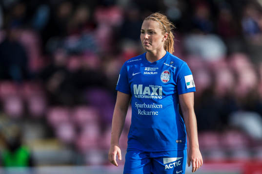 Eskilstuna Uniteds Glodis Perla Viggosdottir