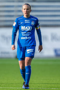 Eskilstuna Uniteds Petra Johansson