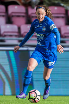 Eskilstuna Uniteds Petra Andersson